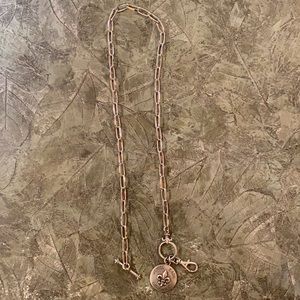 18 inch Silver Jewel Kade Necklace